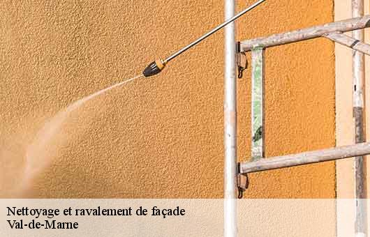 Nettoyage et ravalement de façade Val-de-Marne
