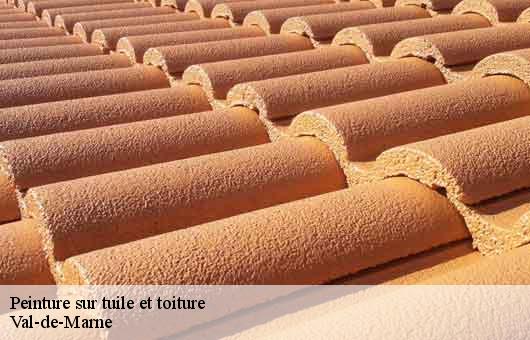 Peinture sur tuile et toiture