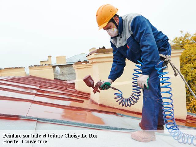 Peinture sur tuile et toiture  choisy-le-roi-94600 Hoerter Couverture