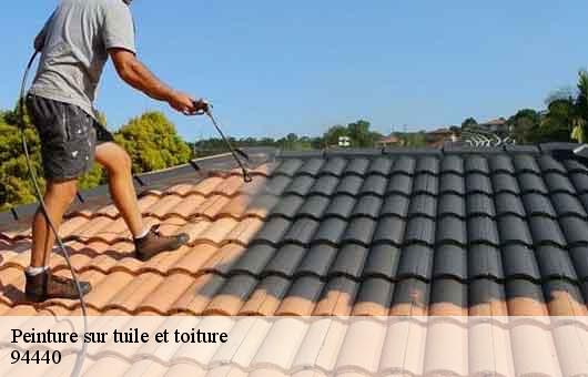 Peinture sur tuile et toiture 94440