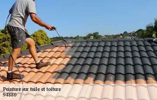 Peinture sur tuile et toiture  94880