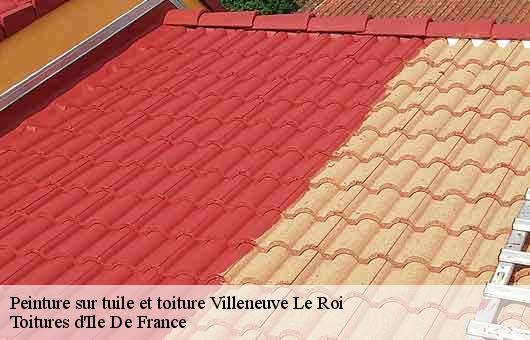 Peinture sur tuile et toiture 94290