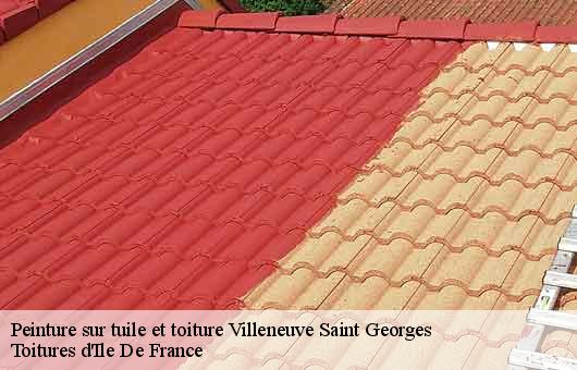 Peinture sur tuile et toiture  94190