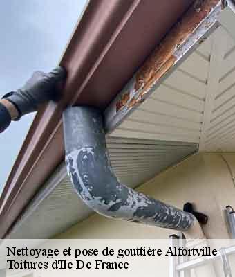Nettoyage et pose de gouttière alfortville-94140 Toitures d'Ile De France