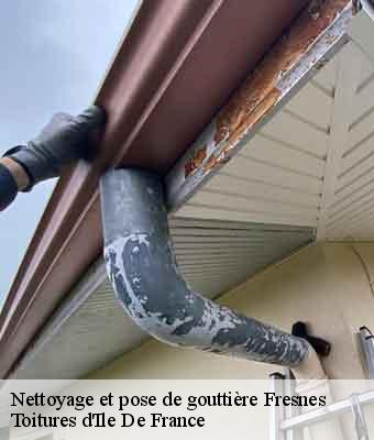 Nettoyage et pose de gouttière fresnes-94260 Toitures d'Ile De France
